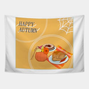 Happy Autumn Tapestry