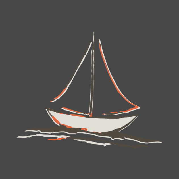 Sail Boat by digitaldoodlers