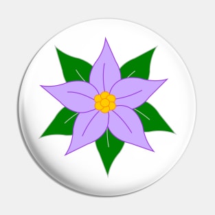 Poinsettia Pin