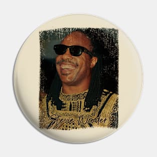 80s Classic Stevie Wonder Pin