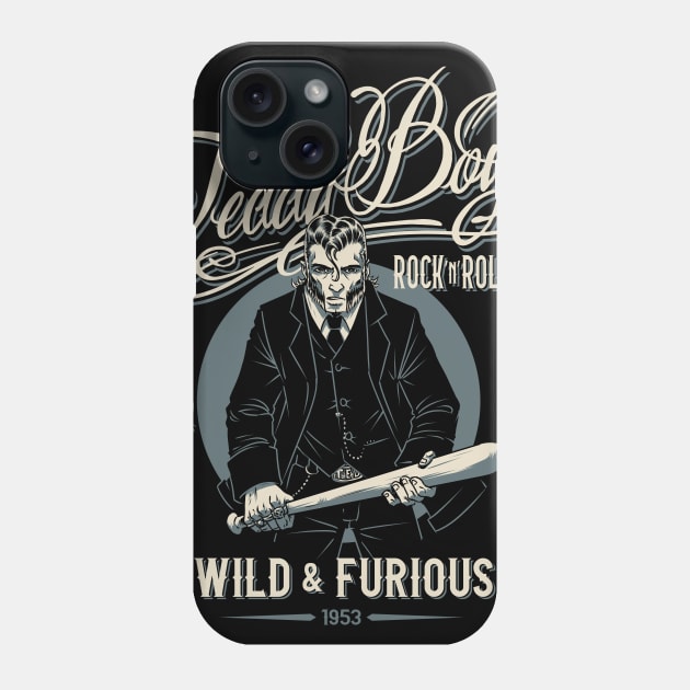 Teddy Boy Phone Case by nanobarbero