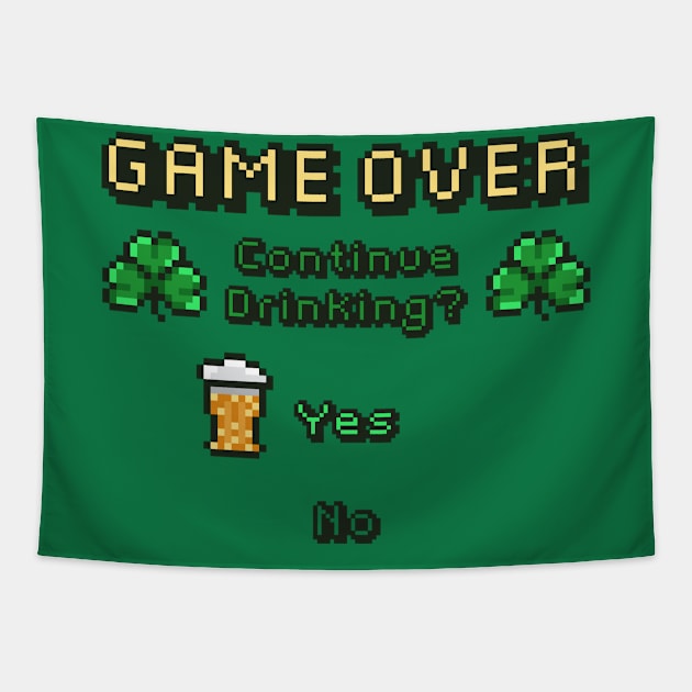 Continue Drinking? Tapestry by CoDDesigns