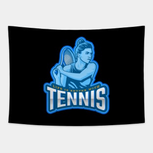 Life Is Better With Tennis Tapestry