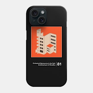 Architecture & Morality / Minimal Style Graphic Artwork Design Phone Case