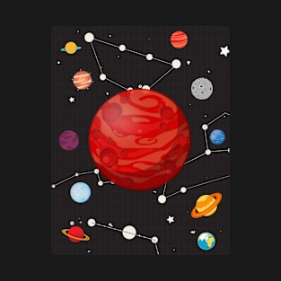 Planets and Stars T-Shirt