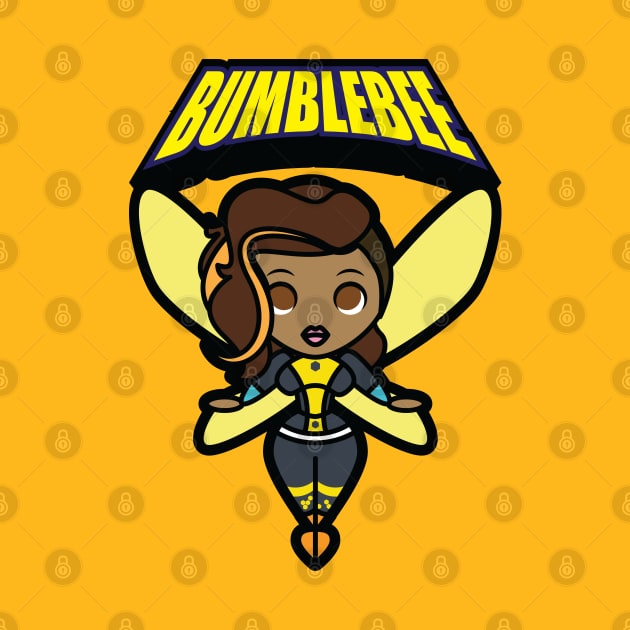 DC Super Hero Girls Bumblebee Tooniefied by Tooniefied