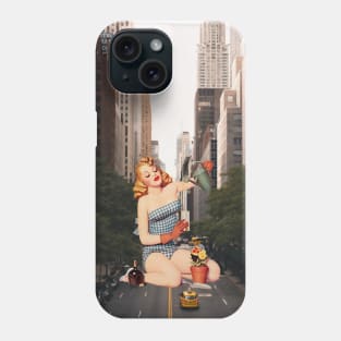 Garden in the city Phone Case