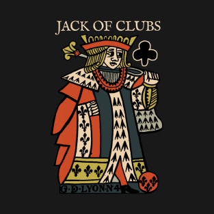 Character of Playing Card Jack of Clubs T-Shirt