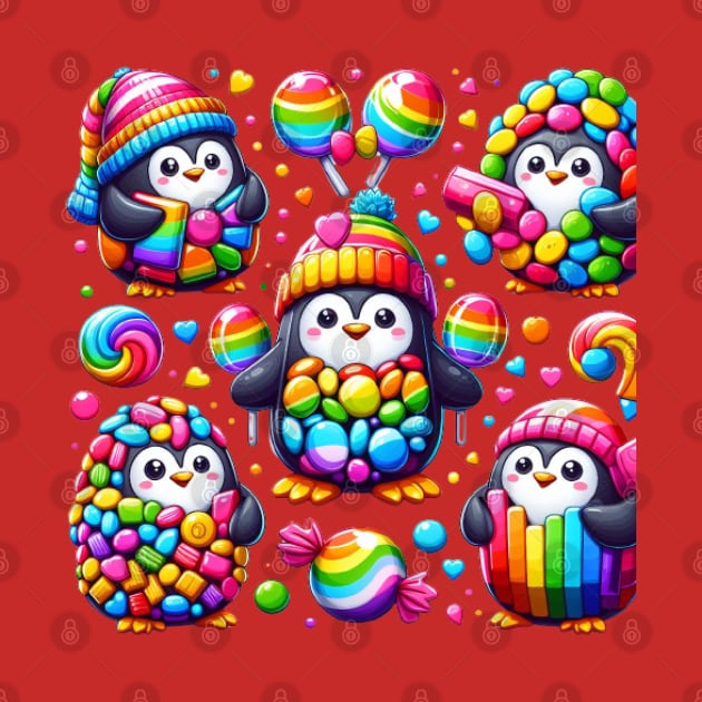 Penguins Candy 8 by sonnycosmics