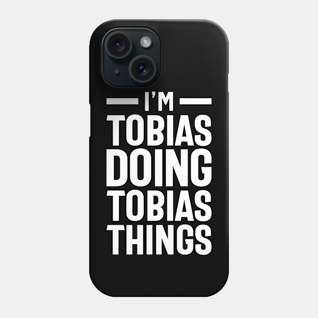 Tobias Personalized Name Birthday Gift Phone Case by cidolopez