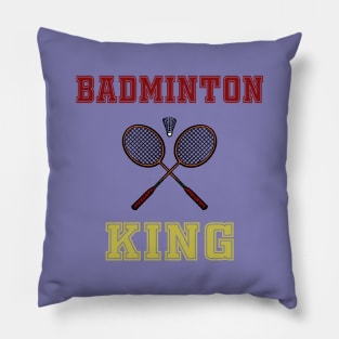 Badminton King Pillow