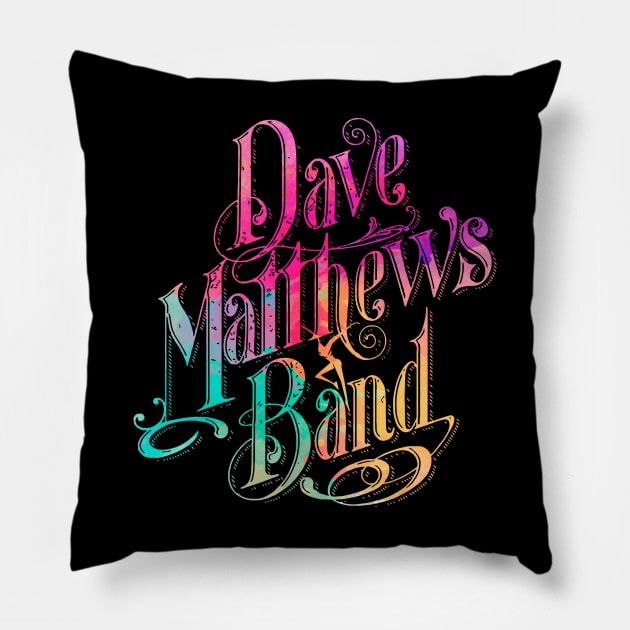 Dave Matthews Band Abtrack Color Pillow by mashudibos