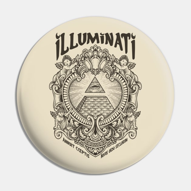 The Illuminati Pin by hauntedjack