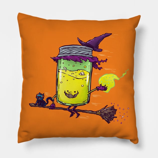 The Witch Jam Pillow by nickv47