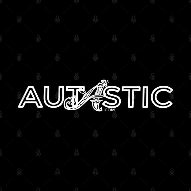 Autastic Outline Logo Tee by The Autastic TeePublic Shop