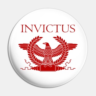 Invictus - Red Eagle Pin