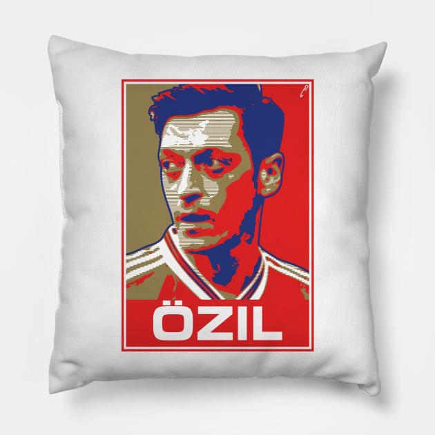 Özil Pillow by DAFTFISH