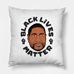 Black Lives Matter George Floyd Pillow