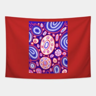 Glow Abstract Tapestry