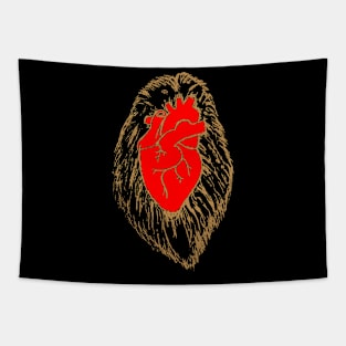 lion heart Tapestry