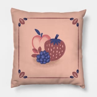 Red-ish fruits and Summer Pillow