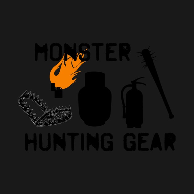 Monster Hunting Gear - Stranger Things by tziggles