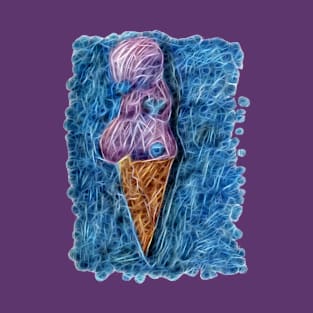 Blueberries Icecream T-Shirt