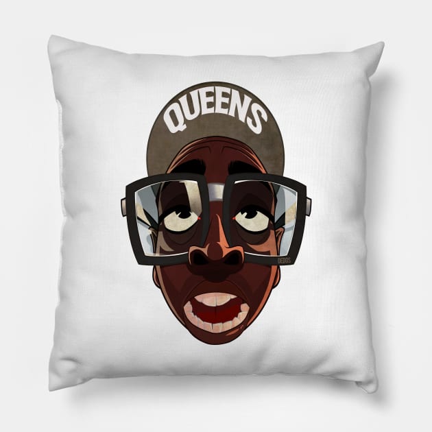 MARZ QUEENS Pillow by Dedos The Nomad