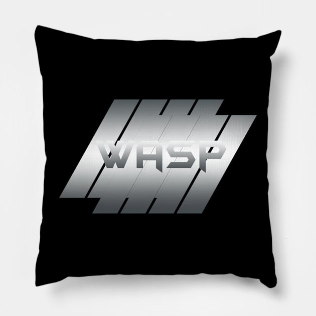 Metallic Illustration WASP Pillow by theStickMan_Official