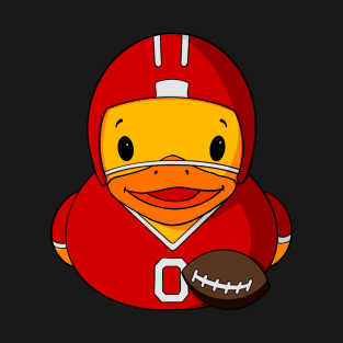 Football Player Rubber Duck T-Shirt