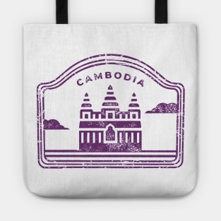 Cambodia - Purple Print Edition Tote