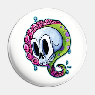 Skull 'N' Kraken Pin