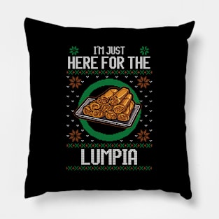 I'M Just Here For The Lumpia Pillow