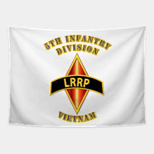 5th Infantry Division - LRRP - Vietnam Tapestry