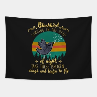 Blackbird Tapestry