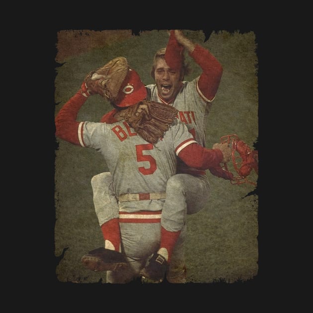 Will McEnaney and Johnny Bench - 1975 WS by SOEKAMPTI