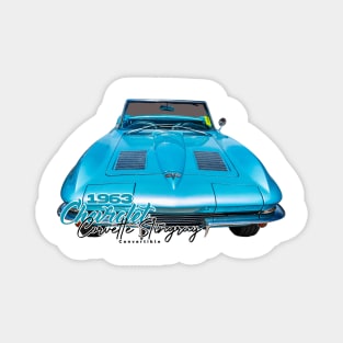 1963 Chevrolet Corvette Stingray Convertible Magnet