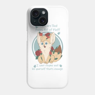 Valentine's day fennec fox Phone Case