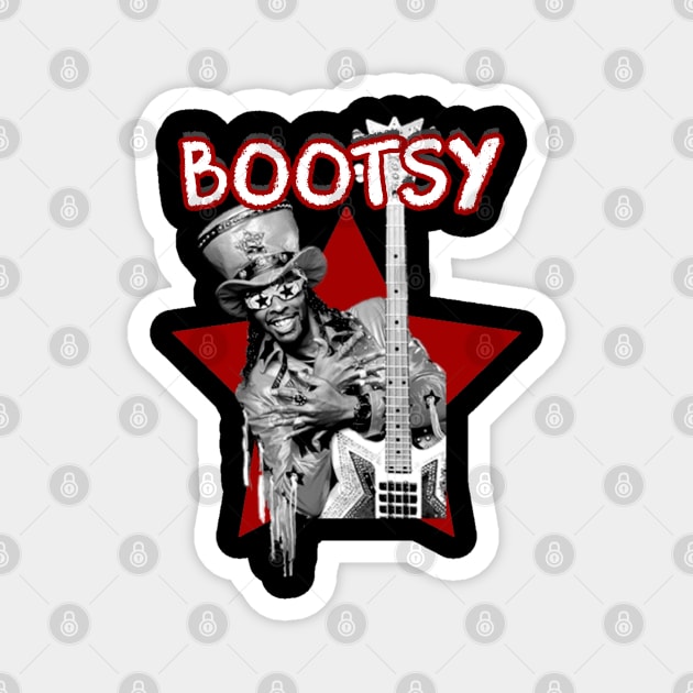 Bootsy Collins Stars Magnet by akihiro123