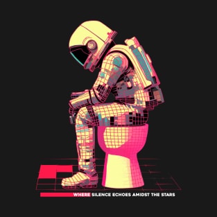 Space Toilet Astronaut & Beyond T-Shirt