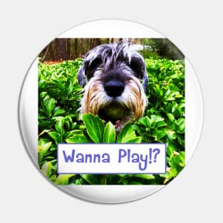 Wanna Play!? Pin