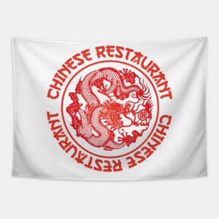 Chinese Restaurant- Circular Tapestry
