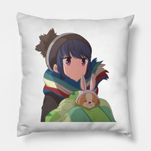 Rin With Dog Pillow