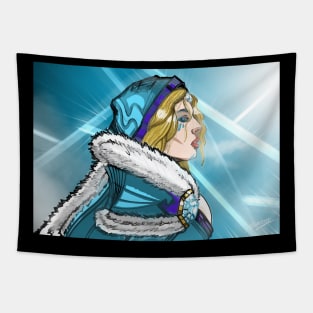 Crystal maiden fan art dota2 Tapestry