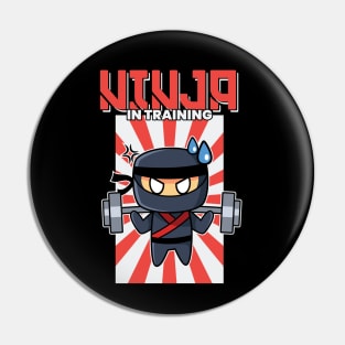 Karate Gifts for Boys Ninja in Training Kids Pin