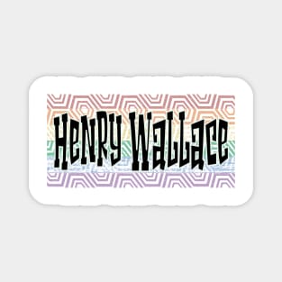 LGBTQ PRIDE EQUAL USA HENRY WALLACE Magnet