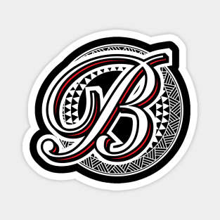 Letter B Magnet