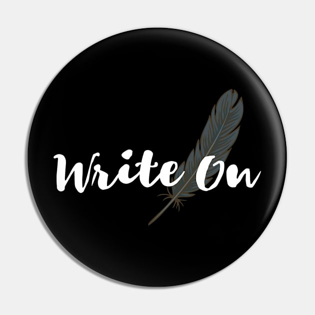 Write On Pin by Orange-Juice