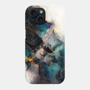 Rainbow Mosaic - Abstract Alcohol Ink Resin Art Phone Case