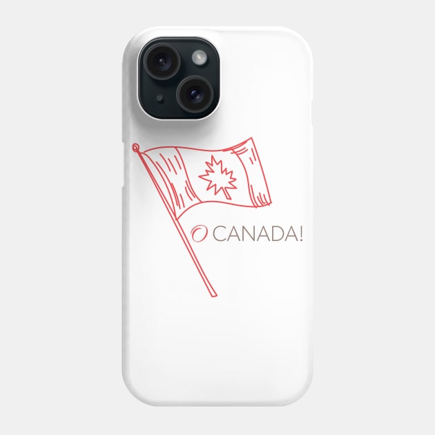 O, Canada Flag Phone Case by SWON Design